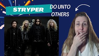 FIRST TIME? STRYPER REACTION- Do unto others