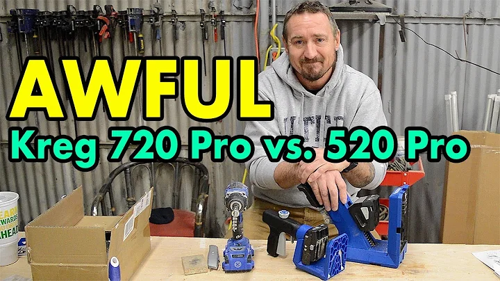 AWFUL Keg 720 Pro vs Kreg 520 Pro Pocket Hole Jigs - My Review