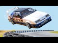 Out of Control Rollovers Crashes #53 - BeamNG Drive Crashes