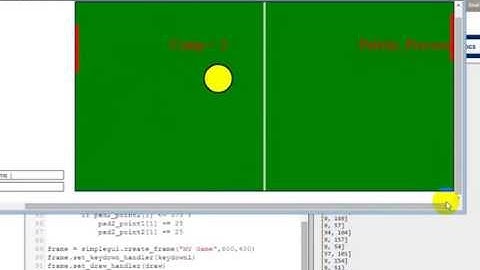 Python Pong Game with multi user interface