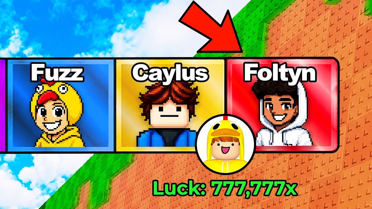 I Found YOUTUBER Zones In Kick A Lucky Block...