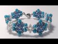 Stylish bracelet making * Beaded tutorial * Стильный браслет из бусин * Мк *