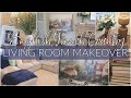 *2022* DECORATE WITH ME | ENGLISH COUNTRY LIVING ROOM IDEA | BEFORE & AFTER