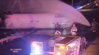 Propane Tanker Crash on the New Jersey Turnpike, Woodbridge
