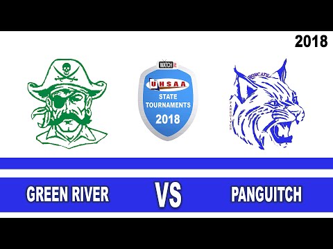 1A Volleyball: Green River vs Panguitch High School UHSAA 2018 Utah State Tournament Round 1