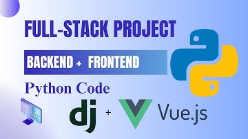 Full-Stack Project | Django + Vue Auth System! | JWT Login | Frontend and Backend connection Django