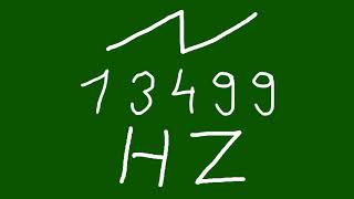 13499 hz saw
