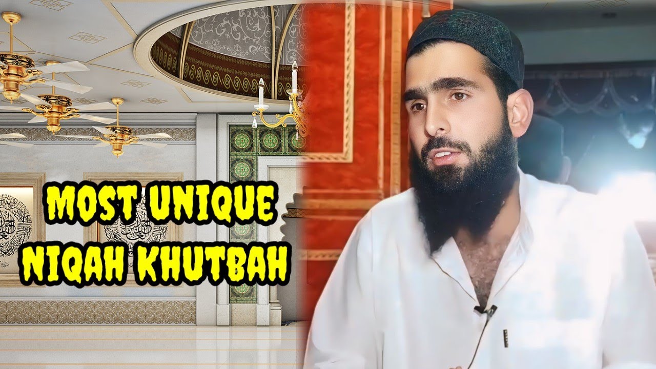 Most Beautiful Niqah Khutbah Given By Irshad Ahmad Thokroo Sahab At ...