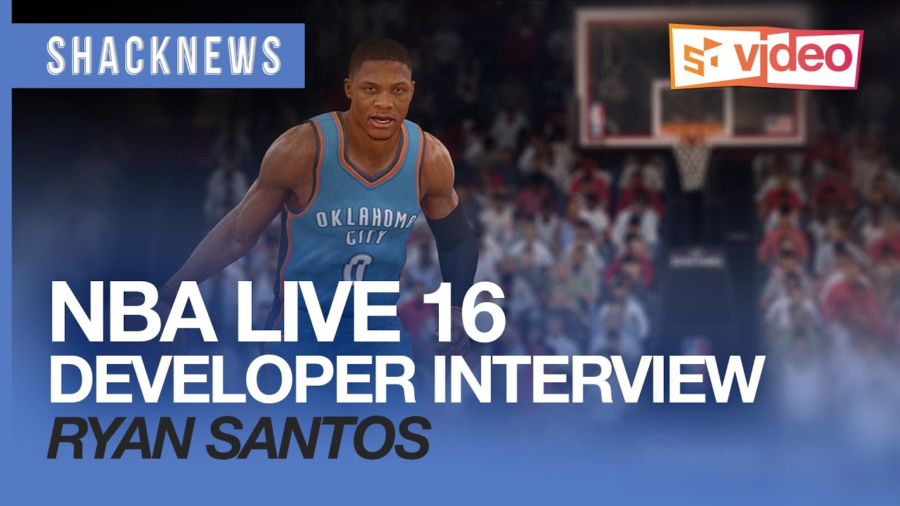 NBA LIVE 16 - New shooting mechanics, ESPN partnership, mobile face scanning app with Ryan Santos
