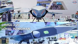 Design is Like J-20, China Show a New Loyal Wingman UAV with Kamikaze Drone