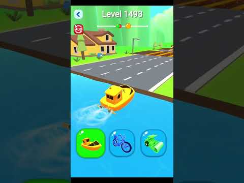 Shape-Shifting - ALL LEVELS Gameplay Walkthrough - NEW FUN GAME Funny Race #ShapeShifting #Shorts