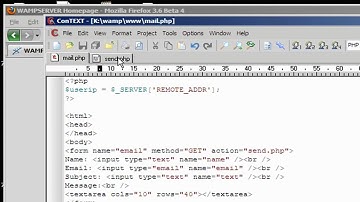 PHP Newb Series: How to make a PHP Email Form P1