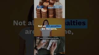 IRS Penalties Explained: Failure to File vs  Failure to Pay #irshelp #irsdebt #taxpenalties