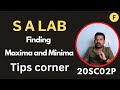 Finding Maximum and minimum value in Excel