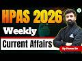 Weekly Current Affairs 2026 | HPAS Current Affairs 2026 | All Himachal Exam | Civilstap Himachal