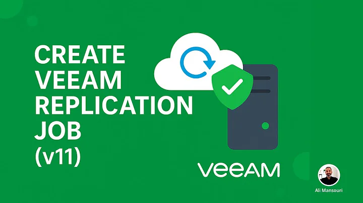 How to Create Veeam Replication Job on Veeam Backup  v11