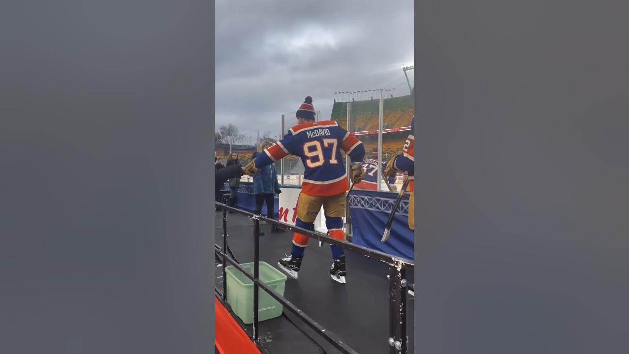 Look Whoβs Practicing With The Oilers π Look Whoβs Practicing With The Oilers π