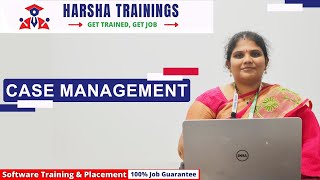 Pega - CASE TYPES || CASE MANAGEMENT ||  Software Job Interview  || Harsha Trainings