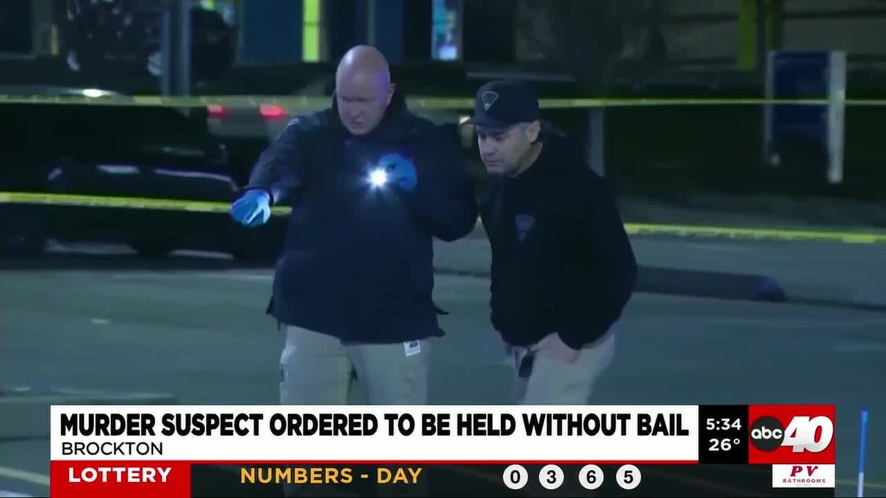 Murder suspect out of Brockton ordered to be held without bail - YouTube