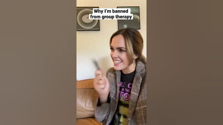 The group therapy session that ended it all😭 #joke #therapy #shorts