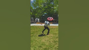 captain America shield through VFX in Blender #short#captainamerica#vfx