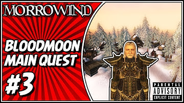 Morrowind: Bloodmoon - The Disappearance of Captain Carius (Bloodmoon Main Quest #3) Gameplay