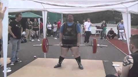 David Rook IDFPA National Deadlift Championship 2013