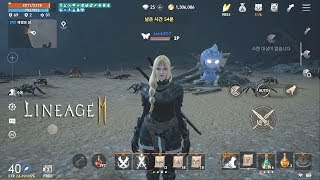Lineage 2M - Dual Swords ELF Level 40 vs Farming items Gameplay Guide - Android/iOS