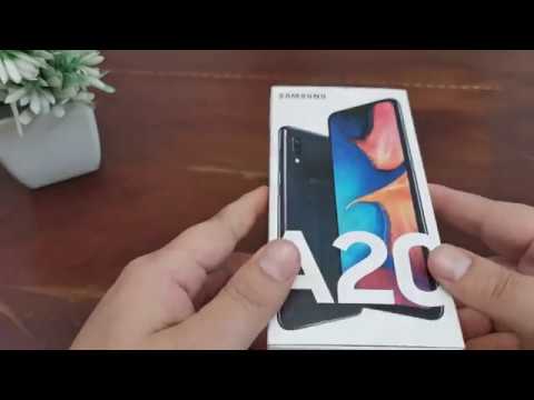 Galaxy A20 استعراض وفتح صندوق هاتف سامسونج جالاكسي Youtube