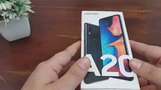 GALAXY A20 استعراض وفتح صندوق هاتف سامسونج جالاكسي