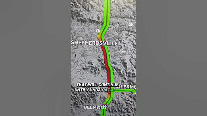 I-65 South road work
