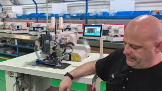 7273PLK Extra Heavy Duty CNC Pattern Sewing Machine