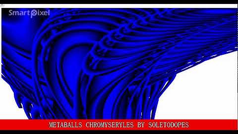 2015 CHROMYSERYLES METABALLS HTML5 CANVAS EXPERIMENT DEMO MORPHING FRACTAL HTML5 BY SOLETODOPES