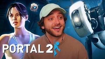 First Time Playing PORTAL 2 Blew Me Away