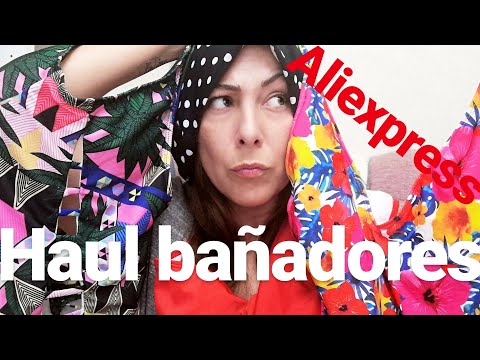 HAUL BAÑADORES #Aliexpress 👙🛍️👒