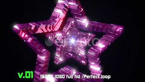 Tunnel Star | Motion Graphics - Videohive template