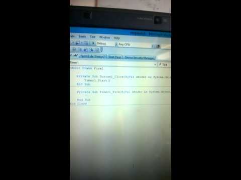 CREATING SIMPLE STOPWATCH  IN VB.NET