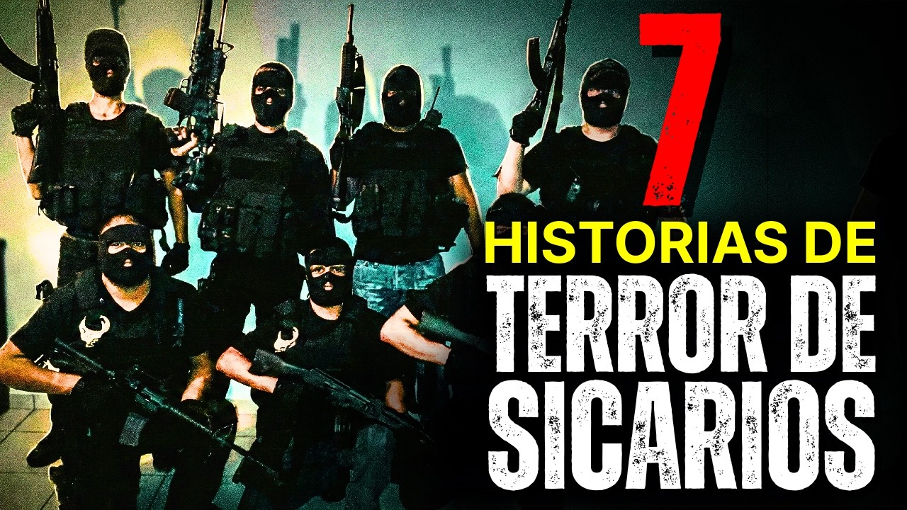 7 HISTORIAS de TERROR de SICARIOS en MÉXICO VOL. 2 (HISTORIAS REALES) │Relatos Jamás Contados