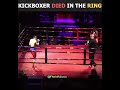 Kickboxer Died in The Ring