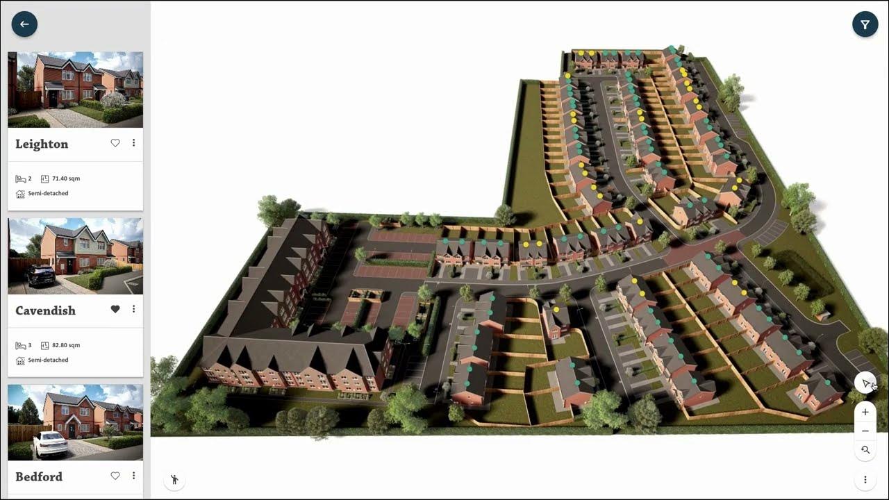 Morris Meadows, Netherton Interactive Site Plan Developments by One