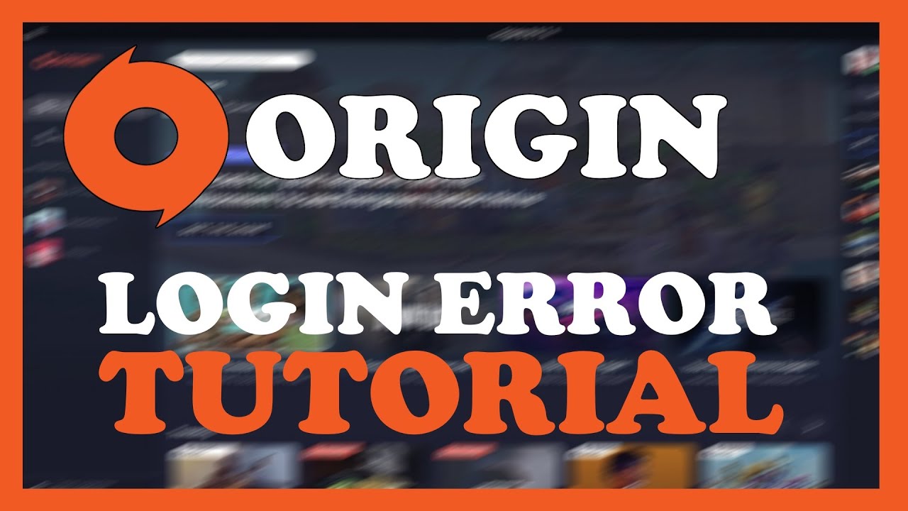 How to FIX Origin Online Login Is Currently Unavailable Error 