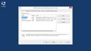 Celebrity Windows 8.0 Professional - Configure a User Data Source Profile