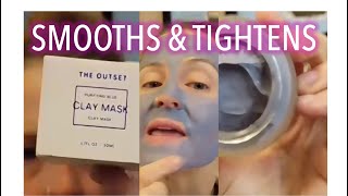 The Outset Purifying Blue Clay Mask: Simple ingredients; smooths and tightens