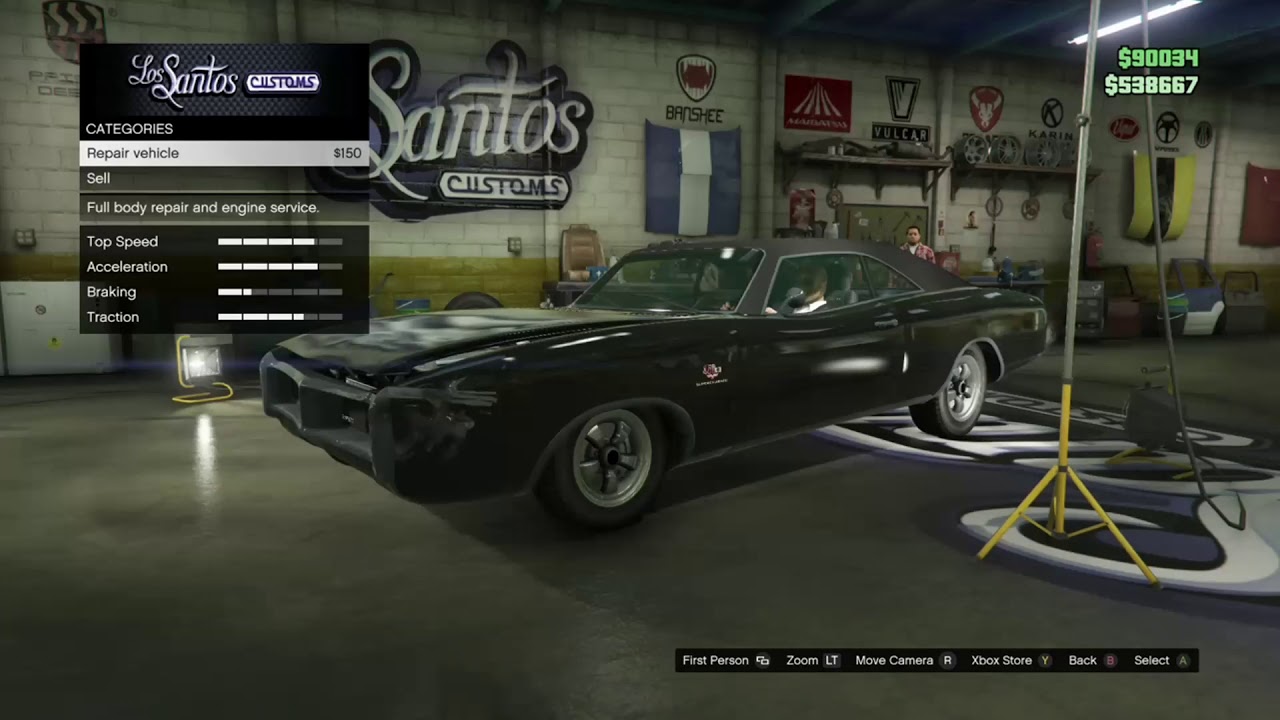 How To Make Dom's Charger Gta 5 How To Make Dom's Charger From Fast And The Furious In Gta 5 - YouTube