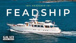 1971 Feadship 101 For Sale “Passage” – Fully Refit 2025, Classic Design with Modern Systems