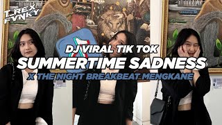 DJ SUMMERTIME SADNESS X THE NIGHT BREAKBEAT VIRAL TIK TOK 2024 (Slowed \u0026 Reverb)