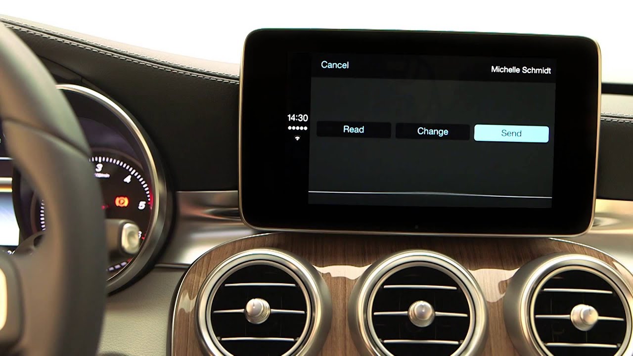 Мерседес apple carplay