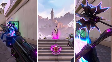 Valorant New "Prelude to Chaos 2.0" Skin Bundle In Game Showcase