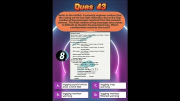 300-410 ENARSI Implementing Cisco Enterprise Advanced Routing and Services Question-43 #ccnpencor