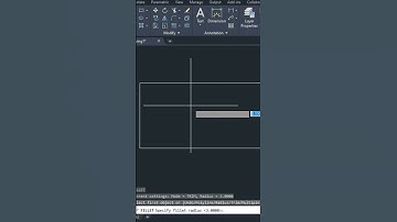 Fillet on all corner in one click | Autocad in Easy way #shorts
